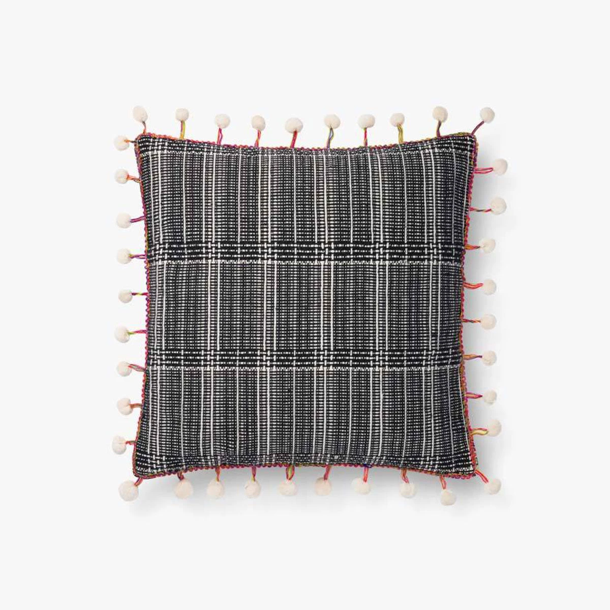 Loloi Rugs Noche Pom Pom Pillow By Justina Blakeney® X Loloi 3 Loloi Rugs Noche Pom Pom Pillow By Justina Blakeney® X Loloi