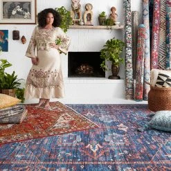 Loloi Rugs Cielo Blue Rug By Justina Blakeney® X Loloi 10 Loloi Rugs Cielo Blue Rug By Justina Blakeney® X Loloi