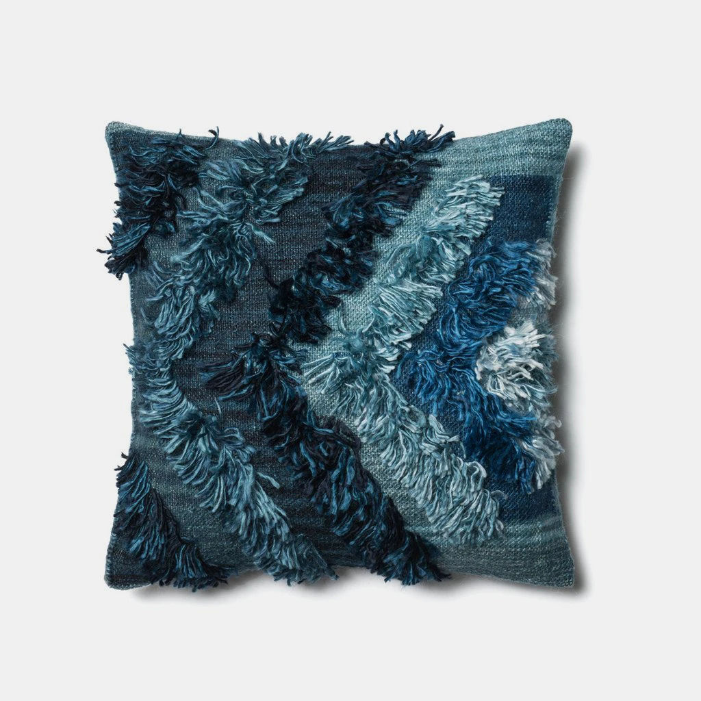 Loloi Rugs Fable Indigo Blue Pillow By Justina Blakeney® X Loloi All Pillows 3 Loloi Rugs Fable Indigo Blue Pillow By Justina Blakeney® X Loloi All Pillows