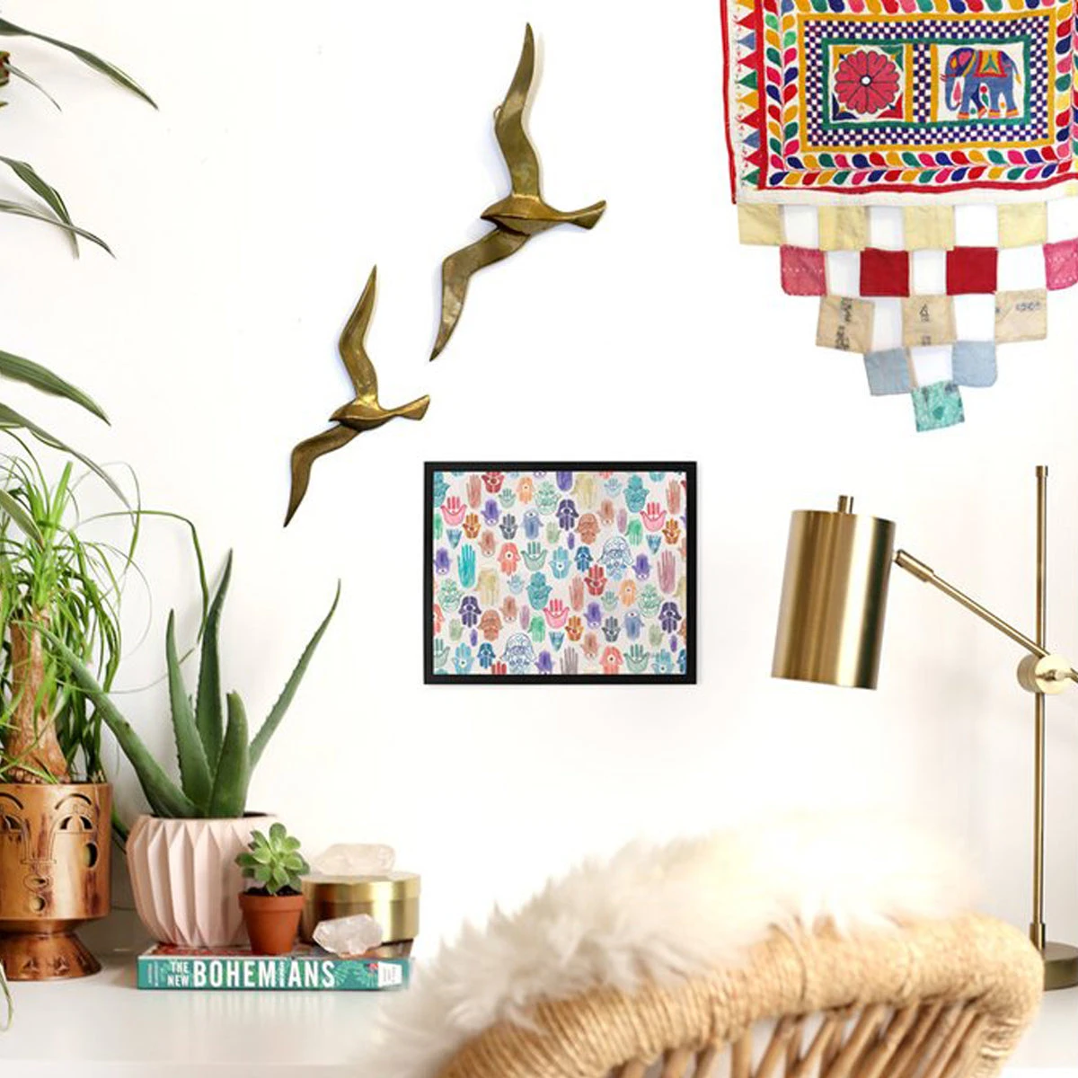 Justina Blakeney® Hamsa Art Print By Justina Blakeney™ 7 Justina Blakeney® Hamsa Art Print By Justina Blakeney™