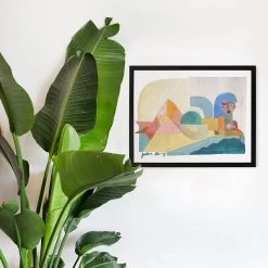 Justina Blakeney® Gifts $100-$250 Test The Waters 2 Art Print By Justina Blakeney™