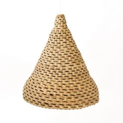AAA All Lighting Cone Grass Lamp Pendant 7 AAA All Lighting Cone Grass Lamp Pendant