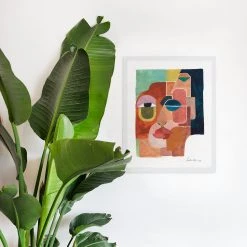 Justina Blakeney® Gifts $100-$250 Face 2 Art Print By Justina Blakeney™