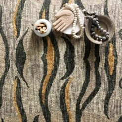 Loloi Rugs New Feroz Silver Tiger Rug By Justina Blakeney® X Loloi