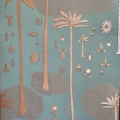 Jungalow® Cosmic Desert Wallpaper In Green By Justina Blakeney® - Paste The Sheet 13 Jungalow® Cosmic Desert Wallpaper In Green By Justina Blakeney® - Paste The Sheet