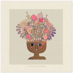 Justina Blakeney® All Gifts Flower Thinker 1 Art Print By Justina Blakeney™ 8 Justina Blakeney® All Gifts Flower Thinker 1 Art Print By Justina Blakeney™