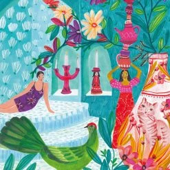 Hammam Art Print By Roeqiya Fris Gifts $100-$250