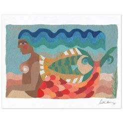 Justina Blakeney® Gifts $100-$250 In The Waves Art Print By Justina Blakeney™