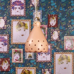 Jungalow® Almada Scalloped Pendant In Blush Justina Blakeney™