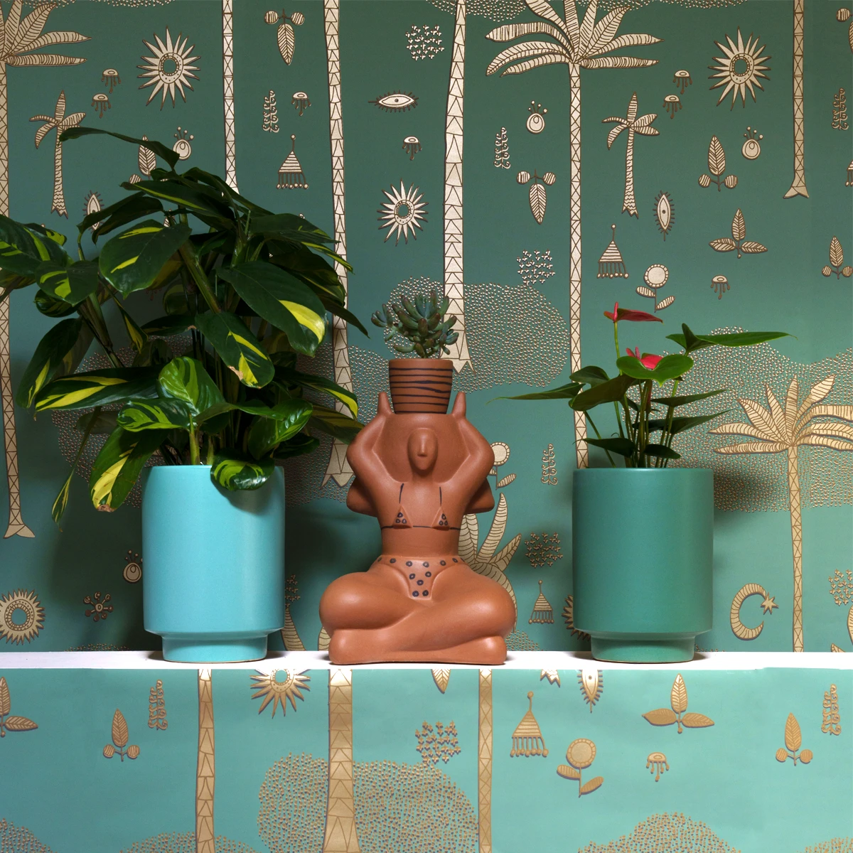 Jungalow® Planters Kelly Green Kaya Pot By Justina Blakeney™ 6 Jungalow® Planters Kelly Green Kaya Pot By Justina Blakeney™