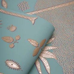 Jungalow® Cosmic Desert Wallpaper In Green By Justina Blakeney® - Paste The Sheet 14 Jungalow® Cosmic Desert Wallpaper In Green By Justina Blakeney® - Paste The Sheet