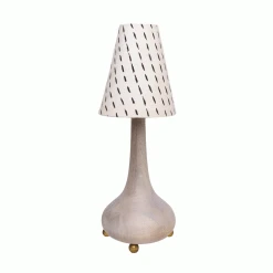 Jungalow® All Lighting Eytan Table Lamp Base In Grey Wash By Like A Lion™ 8 Jungalow® All Lighting Eytan Table Lamp Base In Grey Wash By Like A Lion™