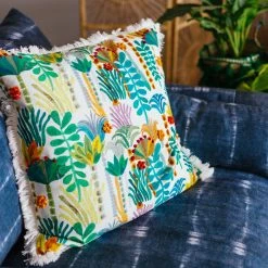 Loloi Rugs All Pillows Palm Tree Fringe Pillow By Justina Blakeney® X Loloi