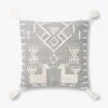 Loloi Rugs Grey Mesa Pillow By Justina Blakeney® X Loloi All Pillows 1 Loloi Rugs Grey Mesa Pillow By Justina Blakeney® X Loloi All Pillows
