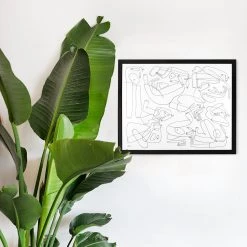 Gifts $100-$250 Parts Of Her Art Print By Reneesha Mccoy