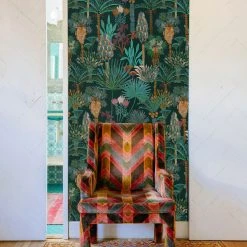 Jungalow® Phoenix Wallpaper In Jungle By Justina Blakeney® - Sure Strip 13 Jungalow® Phoenix Wallpaper In Jungle By Justina Blakeney® - Sure Strip