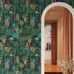 Jungalow® Phoenix Wallpaper In Jungle By Justina Blakeney® - Sure Strip 11 Jungalow® Phoenix Wallpaper In Jungle By Justina Blakeney® - Sure Strip