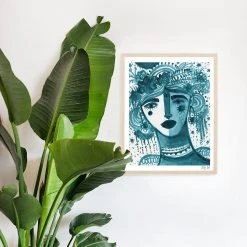 Gifts $100-$250 Rain Art Print By Lily Sol