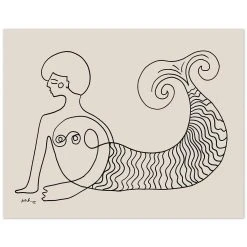 Justina Blakeney® Sisters Of The Sea 1 Art Print By Justina Blakeney™ 8 Justina Blakeney® Sisters Of The Sea 1 Art Print By Justina Blakeney™