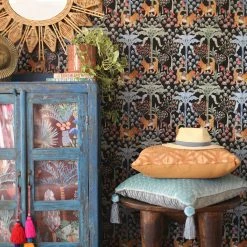 Jungalow® Tigris Wallpaper In Onyx By Justina Blakeney® - Sure Strip 13 Jungalow® Tigris Wallpaper In Onyx By Justina Blakeney® - Sure Strip