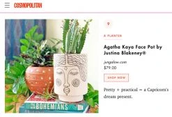 Jungalow® Planters Agatha Kaya Face Pot By Justina Blakeney™