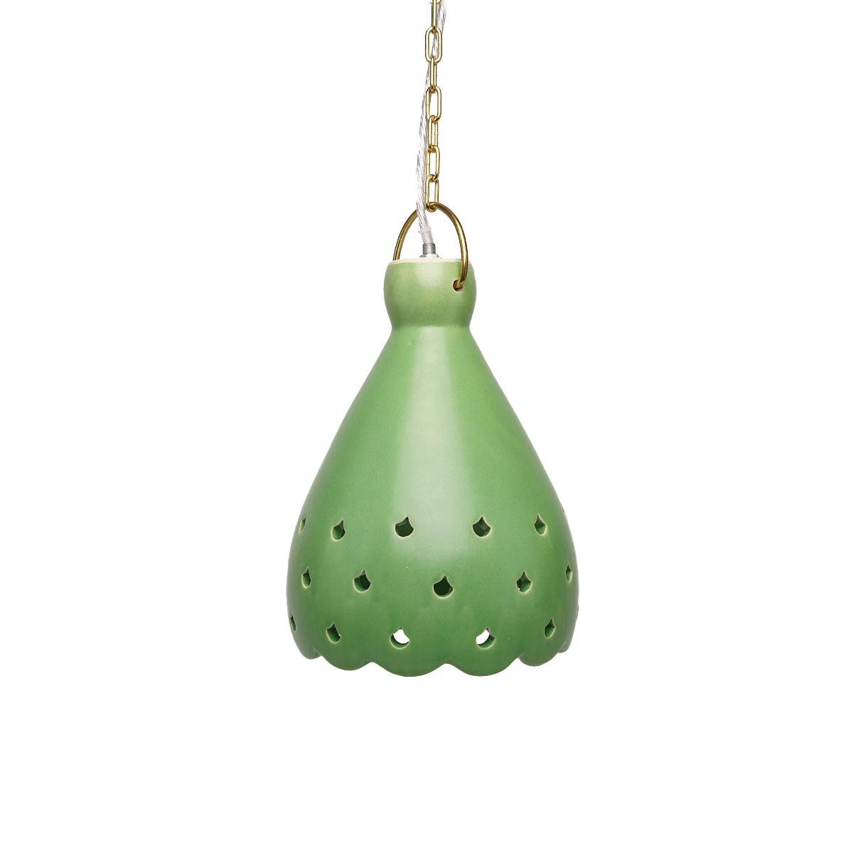 Jungalow® All Lighting Almada Scalloped Pendant In Jadeite Justina Blakeney™ 3 Jungalow® All Lighting Almada Scalloped Pendant In Jadeite Justina Blakeney™