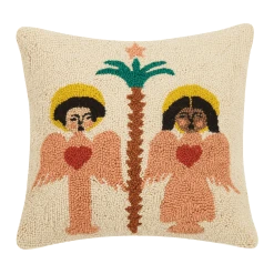 Peking Angels Sing Hook Pillow By Jungalow® Hook Pillows