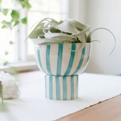 Jungalow® Kaya 2-Piece Ceramic Bowl Planter By Justina Blakeney™ Planters