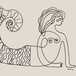 Justina Blakeney® Gifts $100-$250 Sisters Of The Sea 2 Art Print By Justina Blakeney™