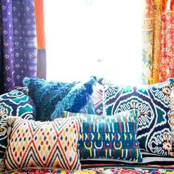 Loloi Rugs Fable Indigo Blue Pillow By Justina Blakeney® X Loloi All Pillows 7 Loloi Rugs Fable Indigo Blue Pillow By Justina Blakeney® X Loloi All Pillows