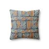 Loloi Rugs All Pillows Navy Linen Shapes Pillow 1 Loloi Rugs All Pillows Navy Linen Shapes Pillow
