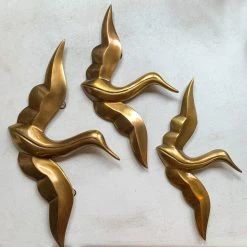 Jungalow® Brass Egret Wall Hanging Set By Justina Blakeney™