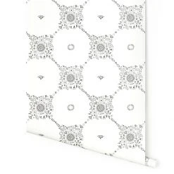 Jungalow Fez Wallpaper In White By Justina Blakeney®