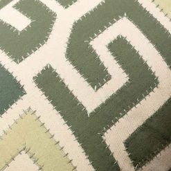 Loloi Rugs Green Stitched Zag Pillow By Justina Blakeney® X Loloi