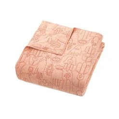 Peking All Décor Peach Hamsa Quilt Set By Jungalow®