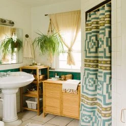 Peking Shower Curtains Blue Hypnotic Shower Curtain By Jungalow™ 8 Peking Shower Curtains Blue Hypnotic Shower Curtain By Jungalow™