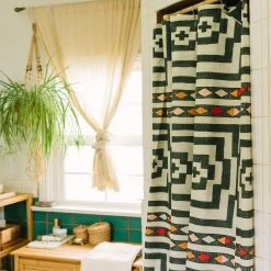 Peking Hypnotic Shower Curtain By Jungalow™