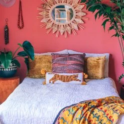 Peking Tigress Pom Pom Hook Pillow By Jungalow®