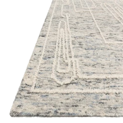 Loloi Rugs Leela Sky Rug By Justina Blakeney® X Loloi Neutral + Solid Rugs