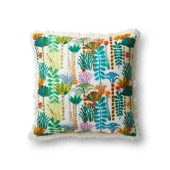 Loloi Rugs All Pillows Palm Tree Fringe Pillow By Justina Blakeney® X Loloi