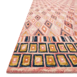 Loloi Rugs Priti Pink Sunset Rug By Justina Blakeney® X Loloi