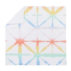 Peking Kids Rainbow Tie Dye Quilt Set By Ampersand
