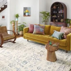 Loloi Rugs Ronnie Ocean Rug By Justina Blakeney® X Loloi Neutral + Solid Rugs