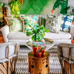 Loloi Rugs All Pillows Palm Tree Fringe Pillow By Justina Blakeney® X Loloi