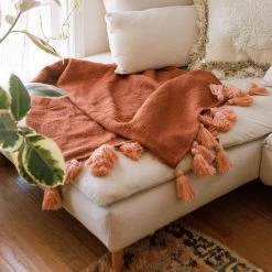 Jungalow® Sol Natural Dyed Throw Blankets By Like A Lion™ 8 Jungalow® Sol Natural Dyed Throw Blankets By Like A Lion™