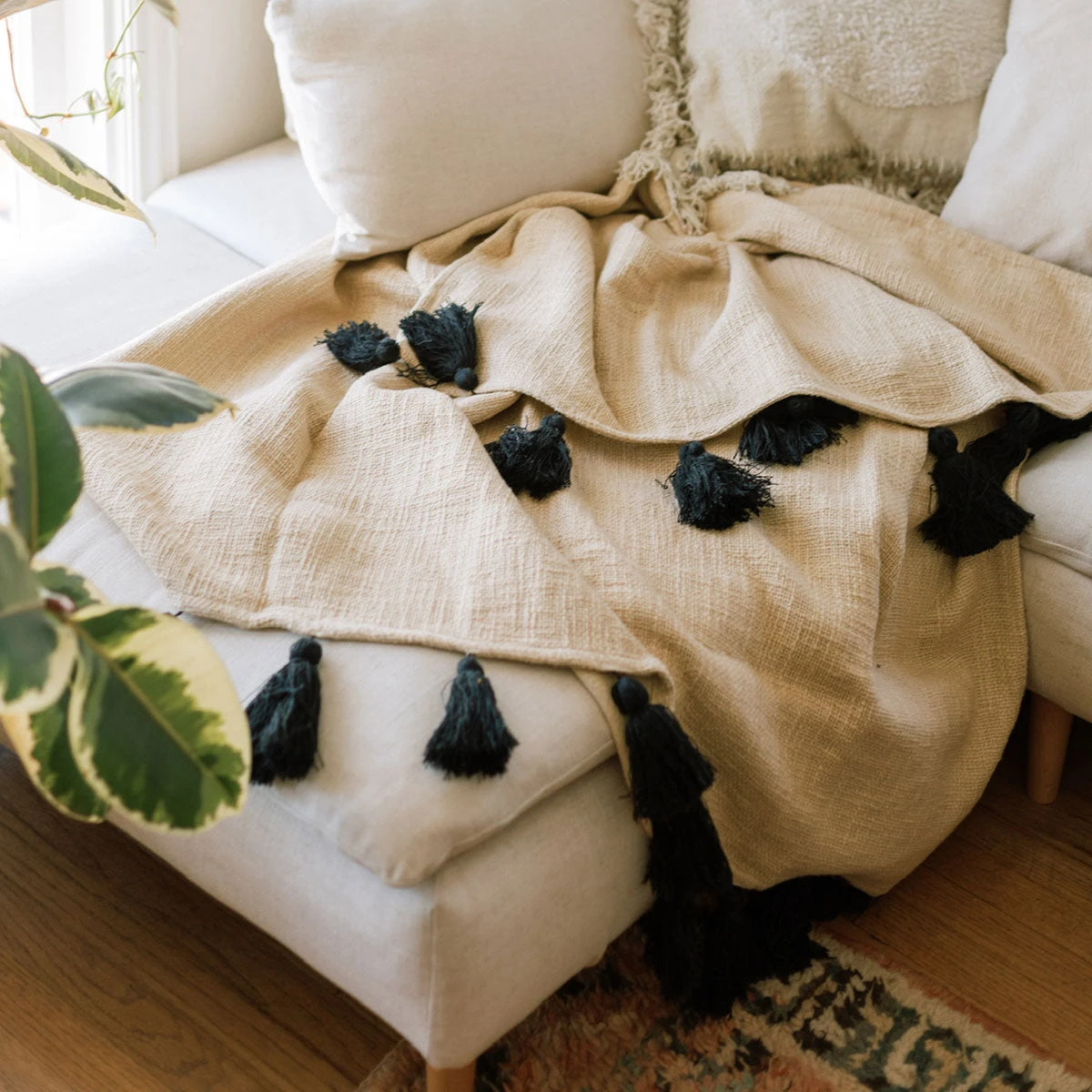 Jungalow® Sol Natural Dyed Throw Blankets By Like A Lion™ 4 Jungalow® Sol Natural Dyed Throw Blankets By Like A Lion™