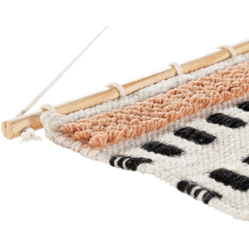 Surya Peach Dash Wall Hanging 6 Surya Peach Dash Wall Hanging