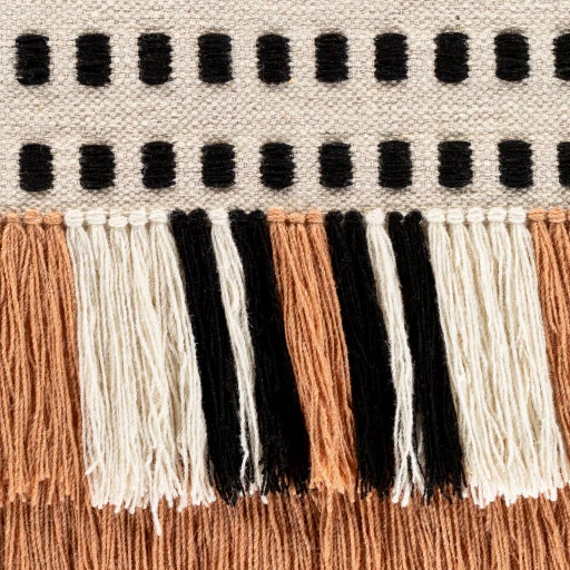 Surya Peach Dash Wall Hanging 4 Surya Peach Dash Wall Hanging