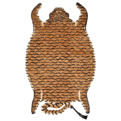 Loloi Rugs Chubby Tangerine Tiger Rug By Justina Blakeney® X Loloi