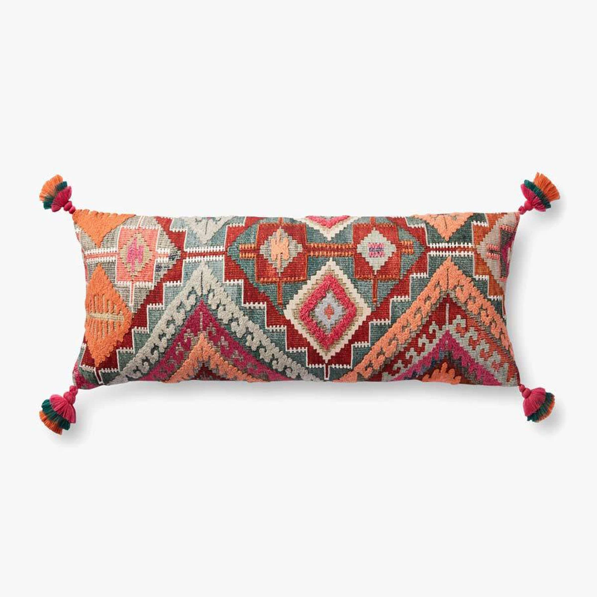 Loloi Rugs All Pillows Tile Lumbar Pillow By Justina Blakeney® X Loloi 3 Loloi Rugs All Pillows Tile Lumbar Pillow By Justina Blakeney® X Loloi